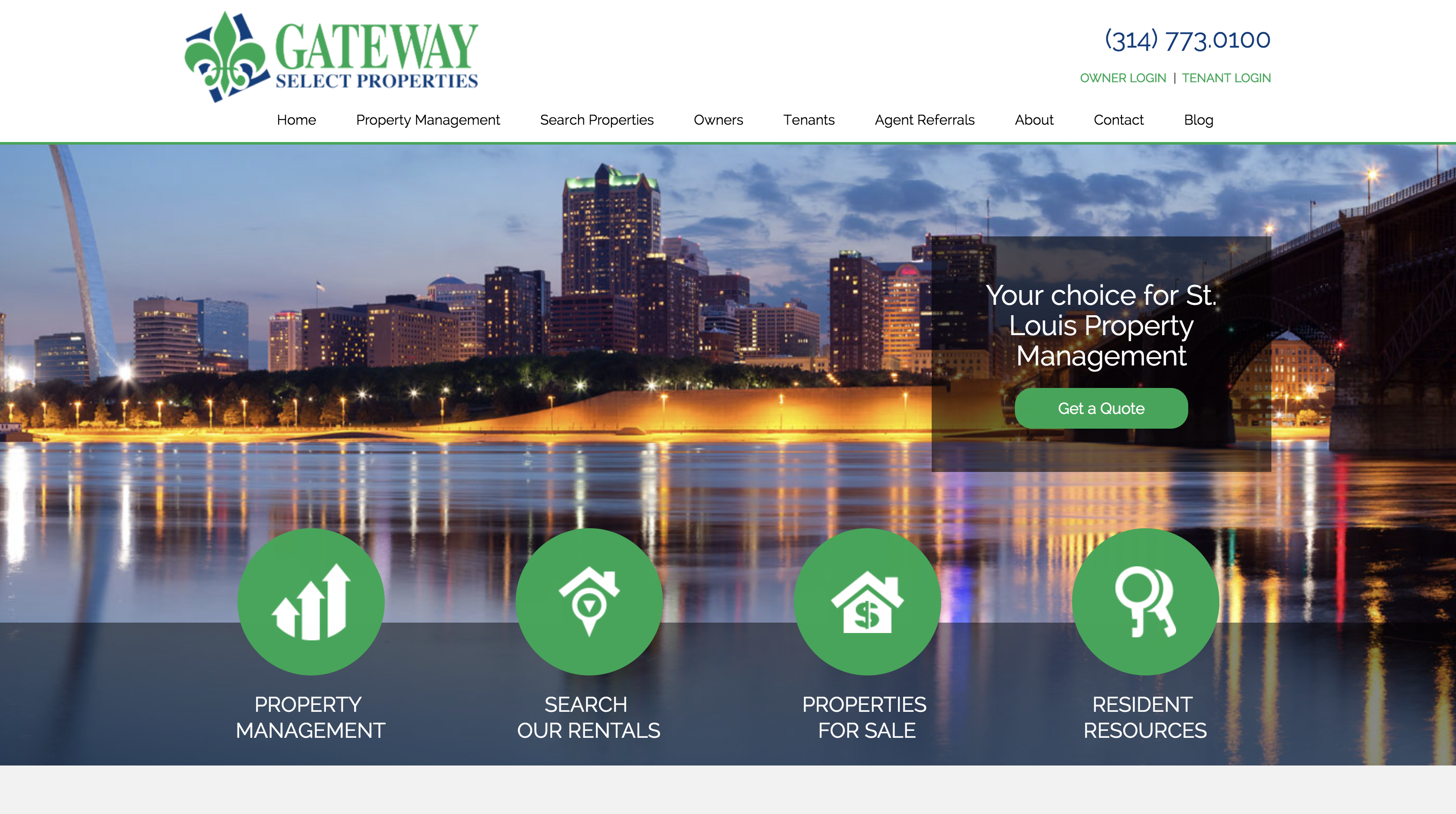 Gateway Select Properties